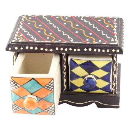Spice Box-1490 Masala Rack Container Gift Item